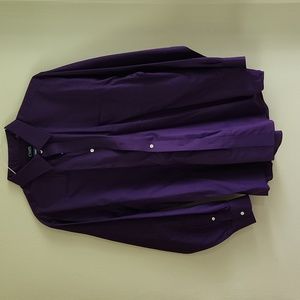 Purple Chaps Long Sleeve Dress Shirt